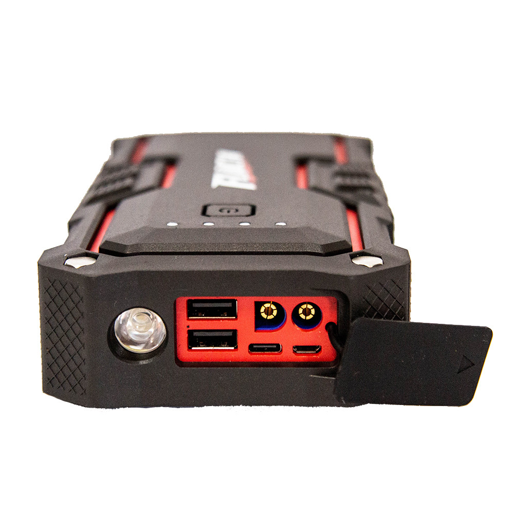 AUXILIAR DE PARTIDA PORTATIL FLACH APF-1200A 12 VOLTS 1200A PICO POTENCIA = BATERIA 180Ah CAMINHÃO — imagem 2 de 2
