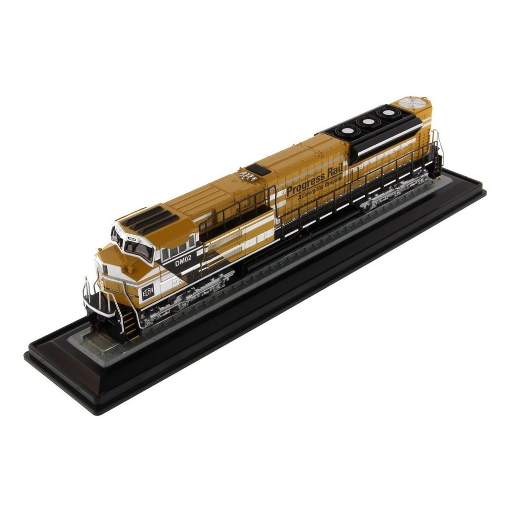 Miniatura Locomotiva Caterpillar SD70ACE-T4 1/87 HO - Diecast Masters Metal Diecast