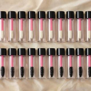 Kit 20pcs Mini Batom Gloss e Rímel Sobrancelhas 3ml Embalagem Sérum Tubo Vazio Retoque Chaveiro Mulher em Oferta na Shopee