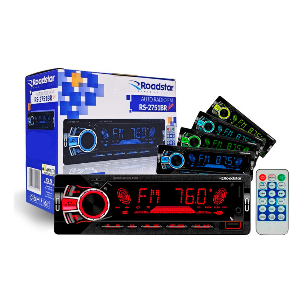 Radio Automotivo Bluetooth Potente 240w Varios Led Acc Longa Distancia em Oferta na Shopee