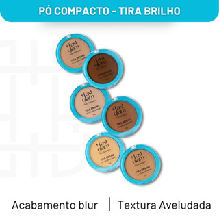 Pó Compacto Facial Tira Brilho Fast Glam Ana Hickmann em Oferta na Shopee