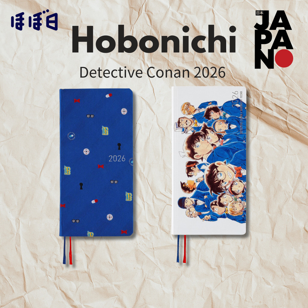 Hobonichi Techo 2026 Semanas Detetive Conan Abril Start Planejador Semanal Versão Japonesa