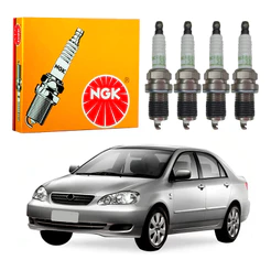 Jogo Velas Ngk Corolla 1.8 16v Flex 2006 A 2007
