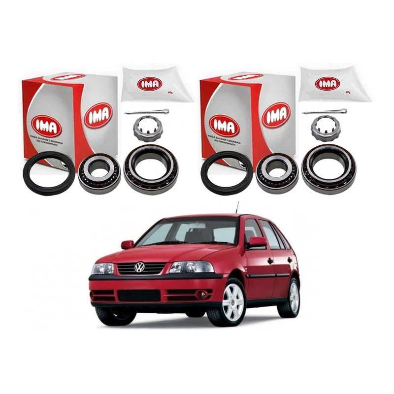 Par Kit Rolamento Roda Traseiro, Gol G3 1.0 1.6 1.8 2.0 2000 A 2005 em Oferta na Shopee