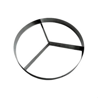 Aro Redondo Modelador De Pizza 40cm 3 Sabores Inox em Oferta na Shopee