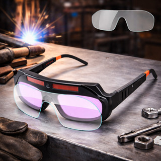 Óculos De Solda Para Soldagem Proteção Solar Automático em Oferta na Shopee
