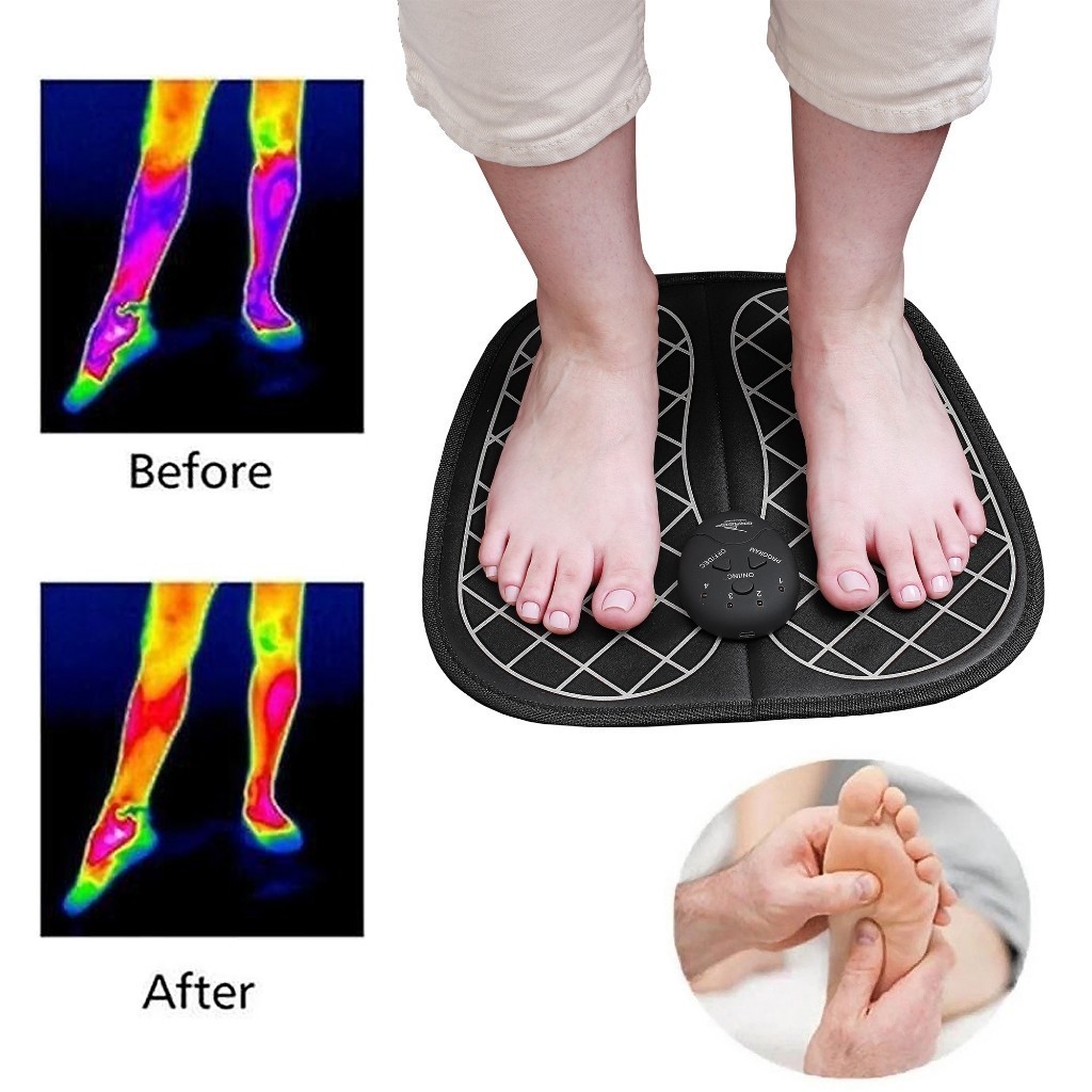 Massageador Elétrico Elétrico De Pés Esteira Para Fisioterapia Ativa os Músculos Cuidados Com A Saúde e Bem Estar