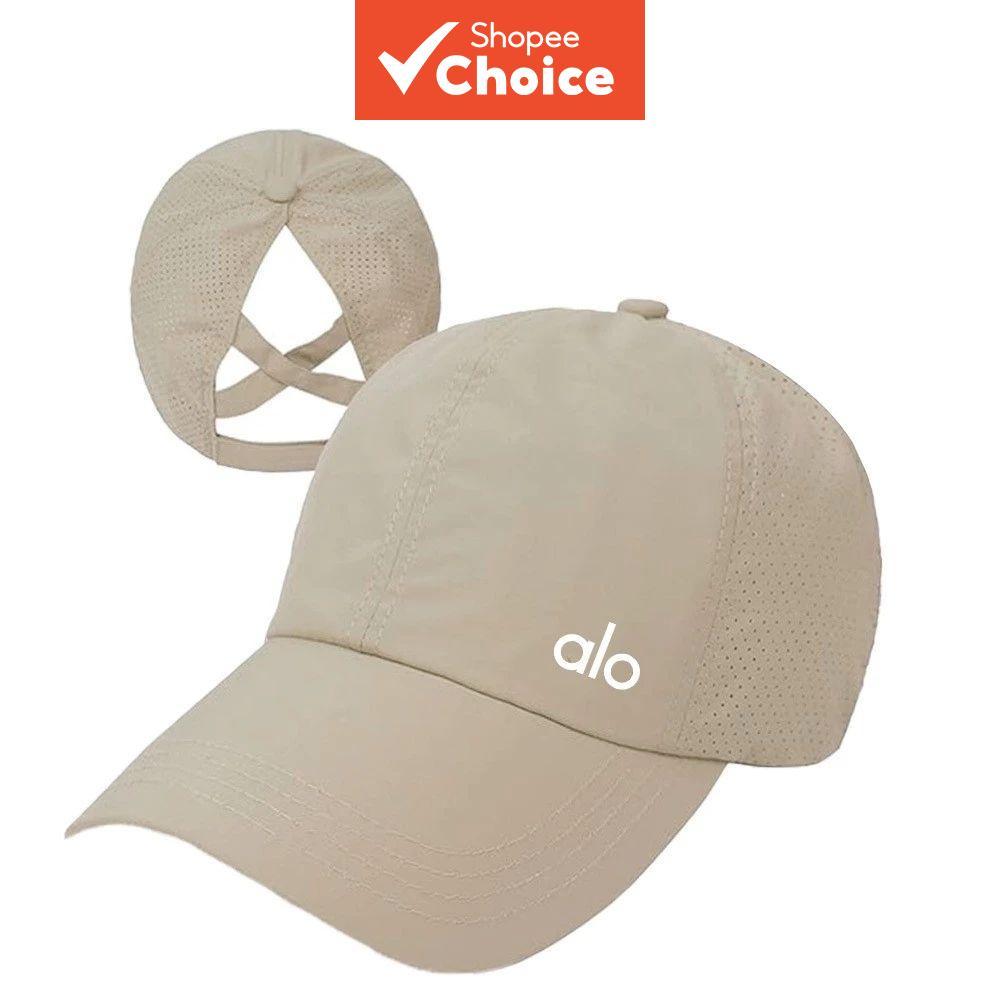  Boné de Beisebol Esportivo para Atividades ao Ar Livre com Malha Cruzada Respirável - Secagem Rápida, Meia Cúpula,