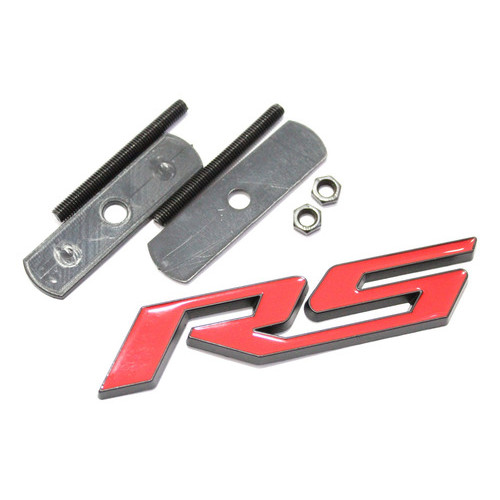 Emblema Grade Rs Gm Chevrolet Camaro Onix Cruze Equinox Pret Preto