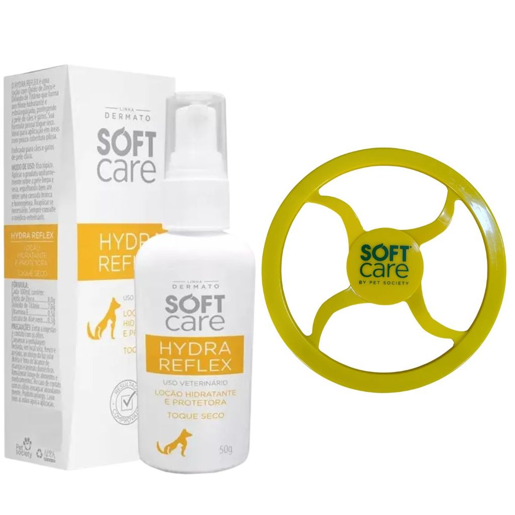 Soft Care Protetor Solar Cão/Gato Hydra Reflex 50g + Brinde