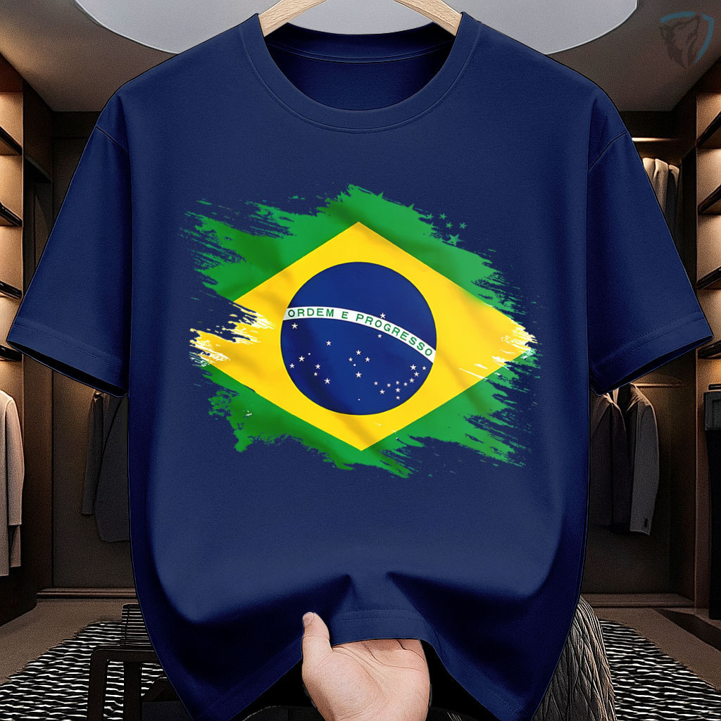 Camiseta Brasil 2026 Seleção Brasileira Unissex Copa Mundo Torcedor Futebol Algodão 100% Premium
