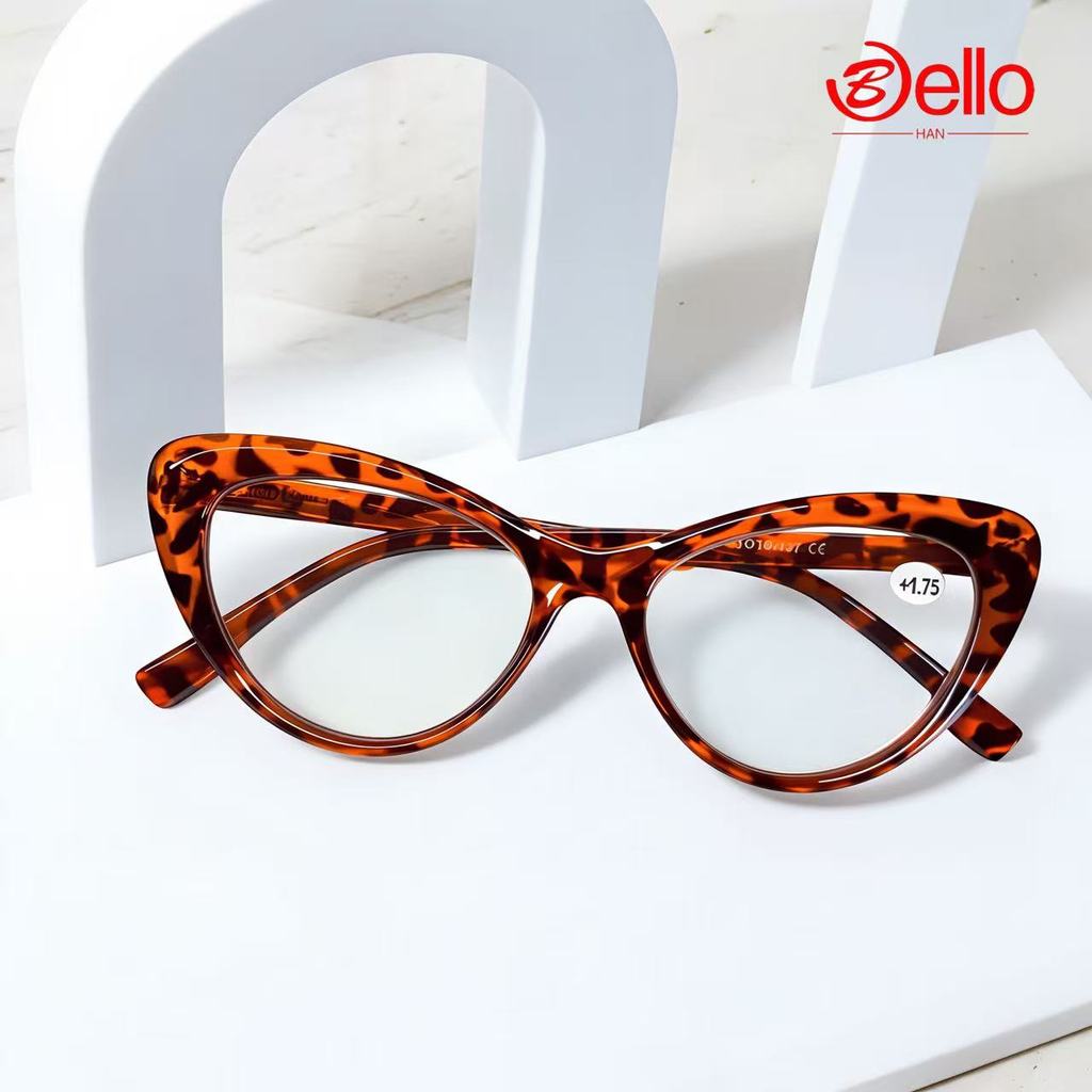 Óculos De Leitura pra perto com grau +1.00 até +4.00 Armações De gatinho com Mola feminino em Oferta na Shopee