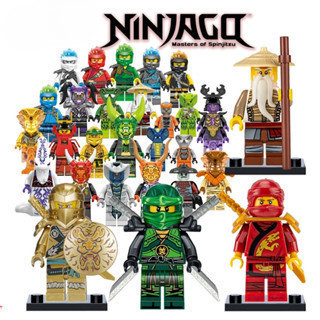 Blocos de construção montados para crianças aprendendo brinquedos