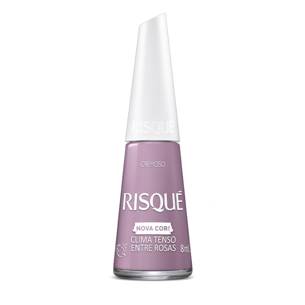 Esmalte Risqué Cremoso Clima Tenso Entre Rosas em Oferta na Shopee