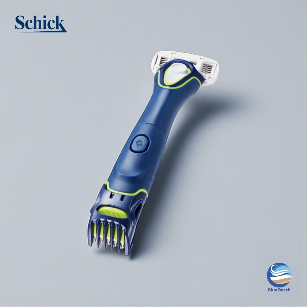 Schick Multi Body Shaver 2 em 1/Aparador+5 Laminas Corporal/Gel Hidratante/MBS-3/Original