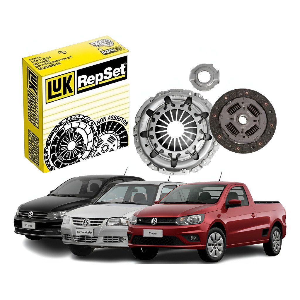 Kit Embreagem LUK Original VW Gol Parati Saveiro 1.0 8V/16V 618216800 Peça Automotiva
