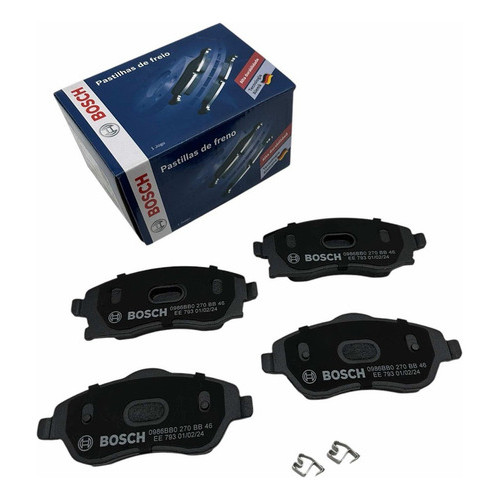 Jogo Pastilha Freio Dianteira Bosch Montana Corsa 2002 A2012