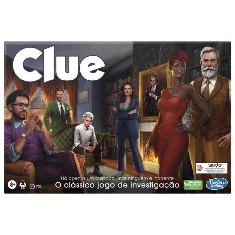 Jogo Clue Clássico - Hasbro em Oferta na Shopee