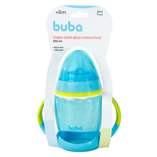 Copo de treinamento Buba com Alça Removível Azul 250ml em Oferta na Shopee