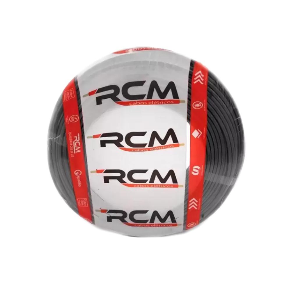 Cabo Flexível PP 4 Vias 2,5mm 1KV RCM Preto 100 Metros