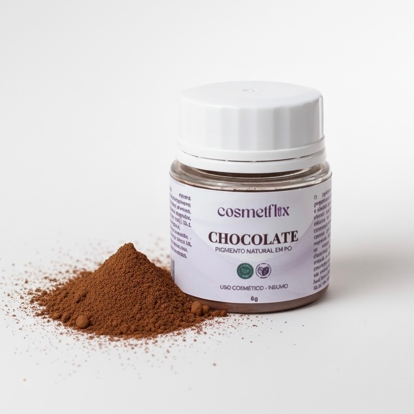Pigmento em Pó Cosmético/Gloss- Chocolate em Oferta na Shopee