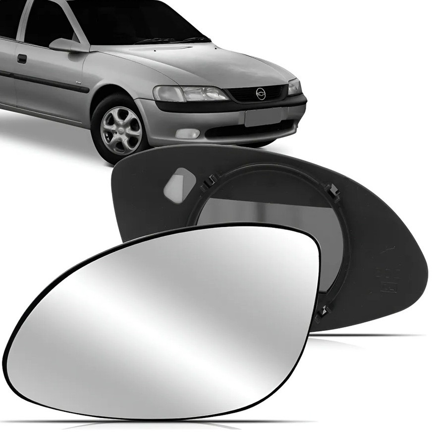 Lente Espelho Vidro Retrovisor Vectra 1996 1997 1998 1999 Com Base