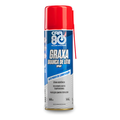 Graxa Branca De Lítio Car80 300ml