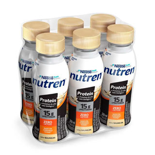 Nutren Protein Sabor Baunilha 15g de Proteína Leve Mais por Menos com 6 Unidades de 260ml cada em Oferta na Shopee