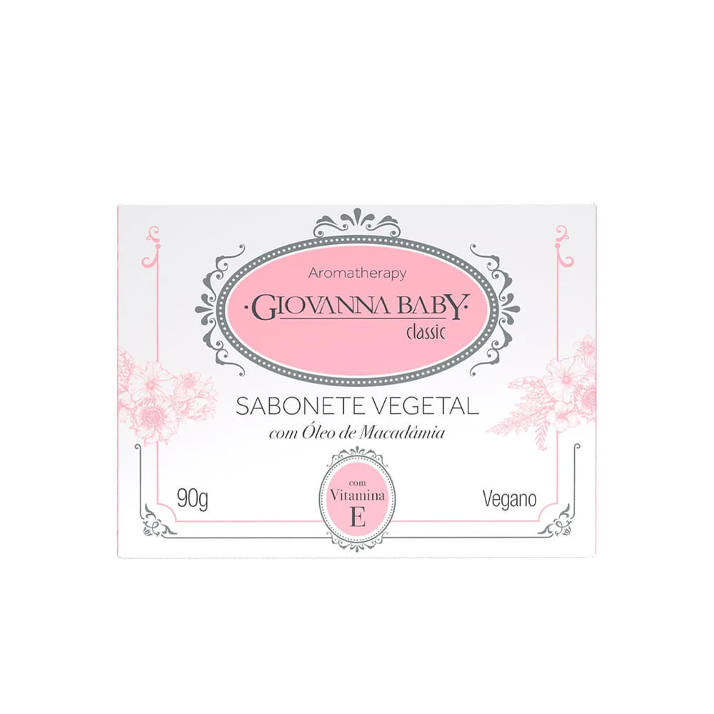 Sabonete Vegetal Giovanna Baby Classic 90g em Oferta na Shopee