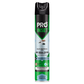 Multi Inseticida Pro Inset Aerossol Neutro 250ml em Oferta na Shopee
