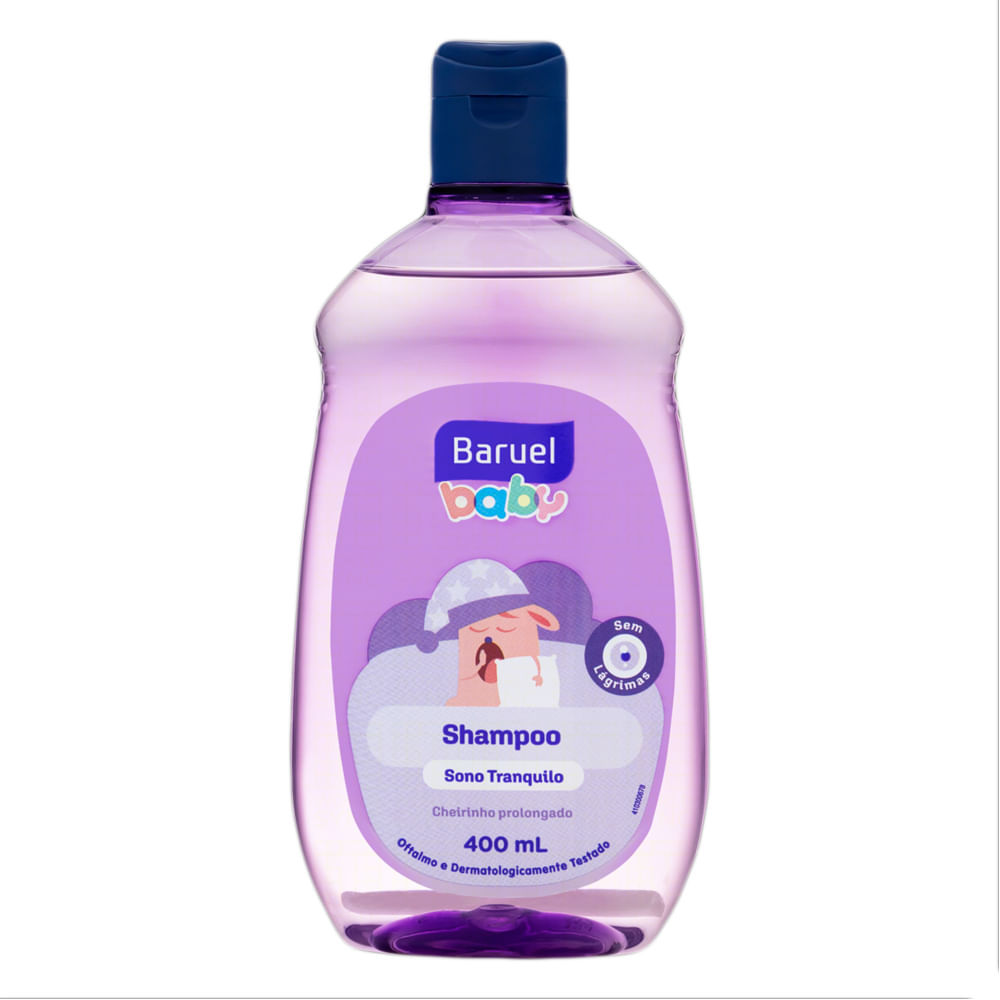 Shampoo Infantil Baruel Baby Sono Tranquilo 400ml em Oferta na Shopee