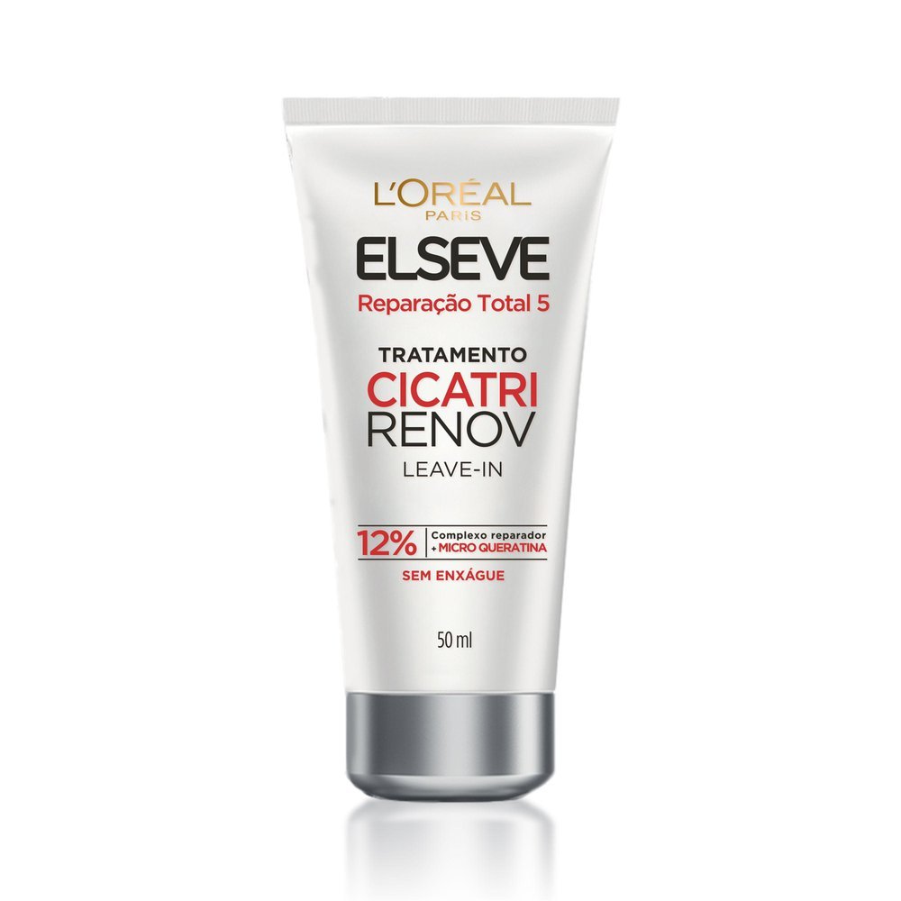 Leave In de Tratamento L'Oréal Paris Elseve Cicatri Renov 50ml em Oferta na Shopee