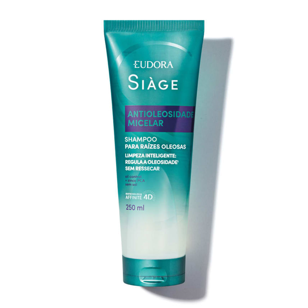 Shampoo Eudora Siàge Antioleosidade Micelar 250ml em Oferta na Shopee