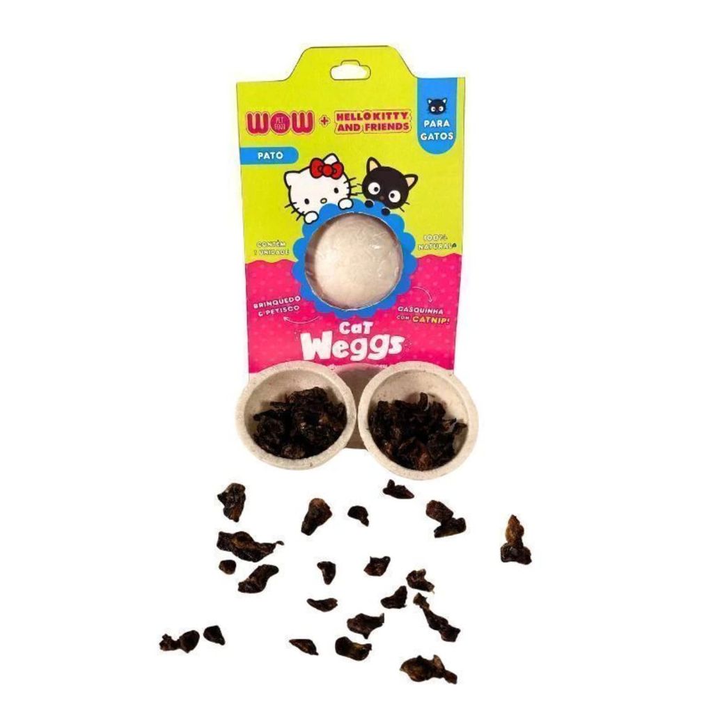 Petisco Weggs Para Gatos Sabor Pato + Catnip 100% Natural · foto 2