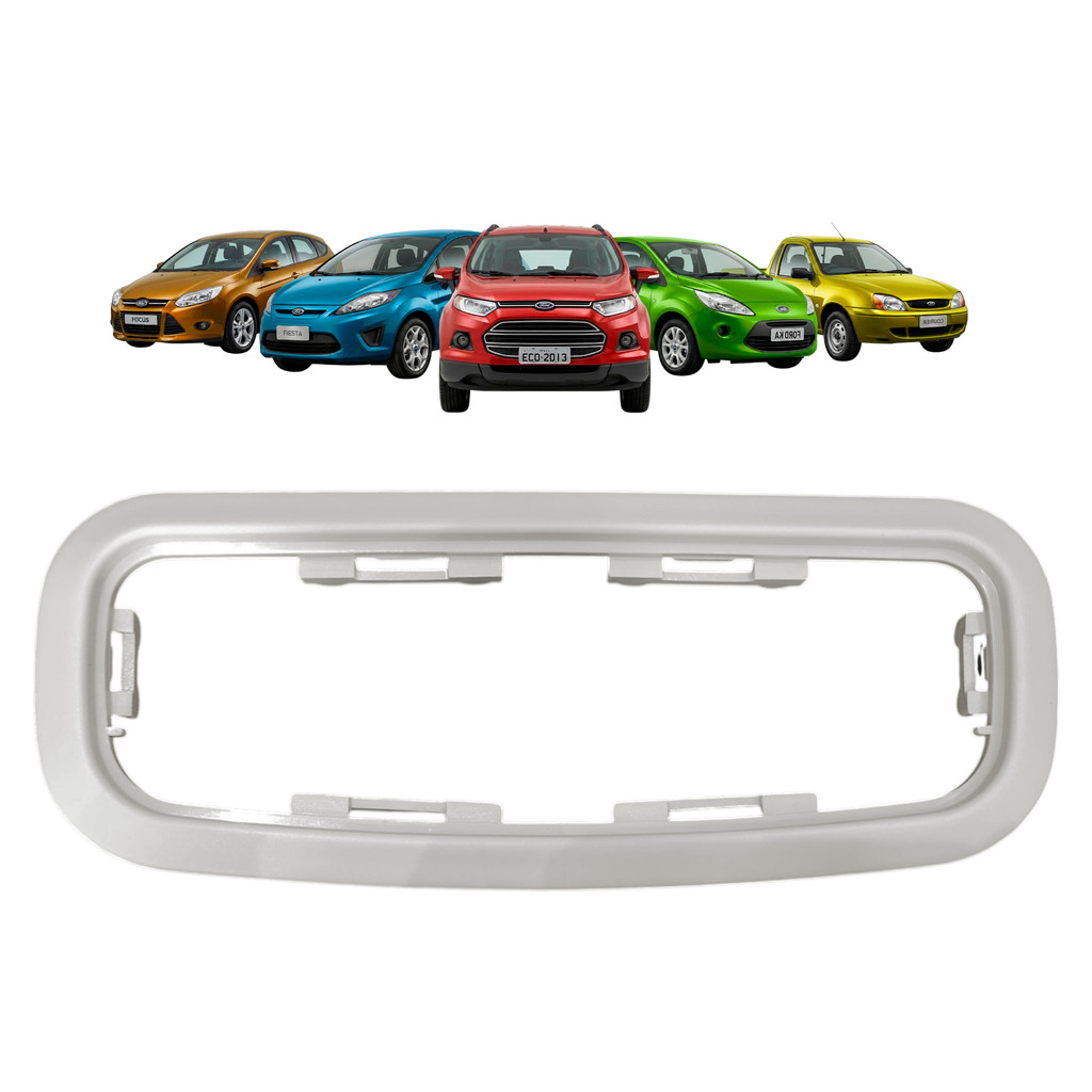 Moldura Lanterna Luz Teto Ka Fiesta Ecosport Courier Focus