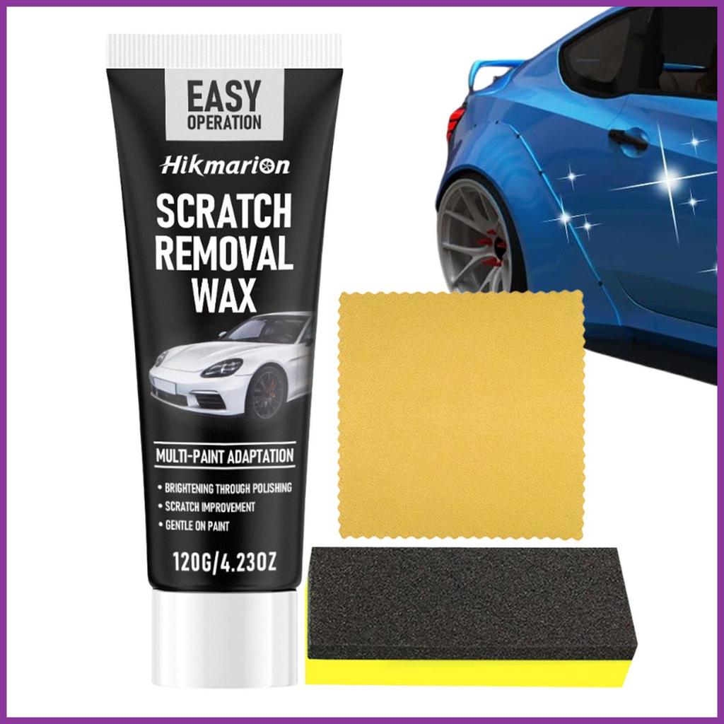 Removedor De Arranhões De Carro , Esponja Restauradora De Brilho , Pasta De Remoção Pintura Incluída Para lameintbr Auto