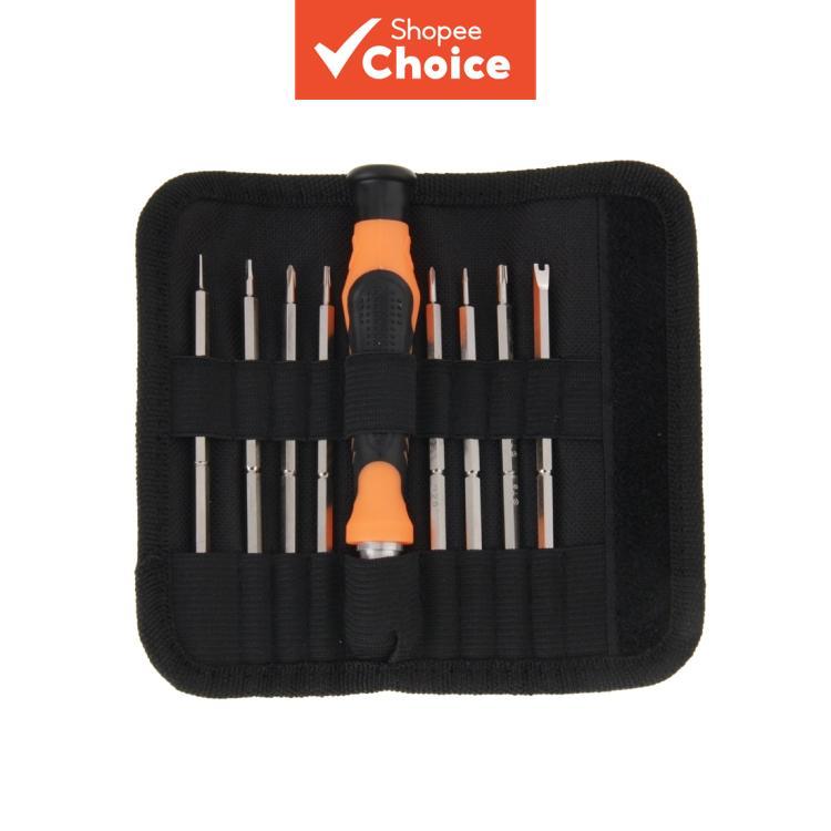 JM-8124 9 Em 1 Chave De Fenda De Design Bidirecional Conjunto De Ferramentas De Reparo De Hardware Profissional 1
