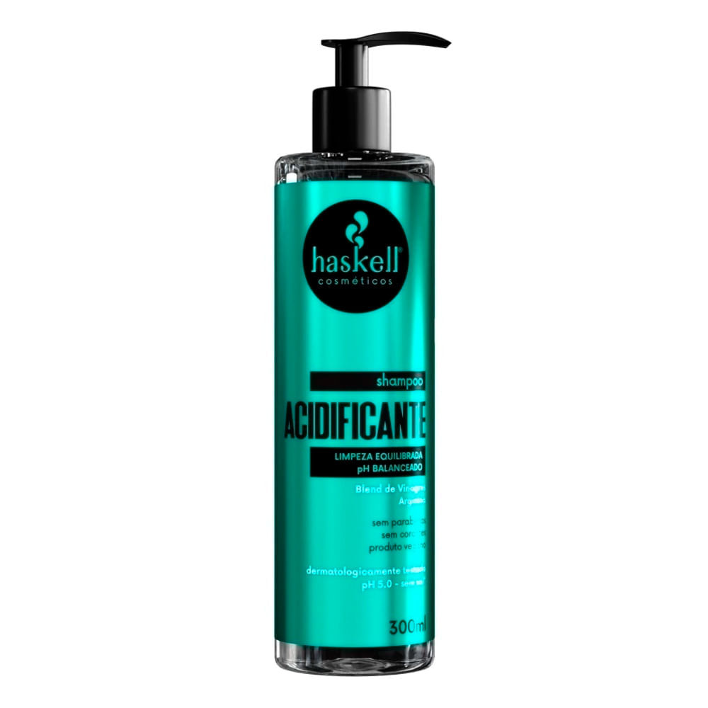 Shampoo Haskell Acidificante 300ml em Oferta na Shopee