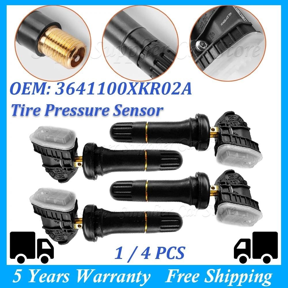 1/4 Pçs Novos Sensores De Monitoramento Pressão Dos Pneus TPMS 433MHZ Acessórios Para Great Wall Hover H6 HAVAL H9 F7 F7