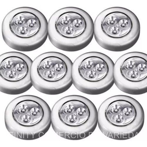 4/5/6 Pcs LâMpada Adesiva De EmergêNcia Com 3 LEDs Lampada Pequena Para Corredor/Parede/ArmáRio