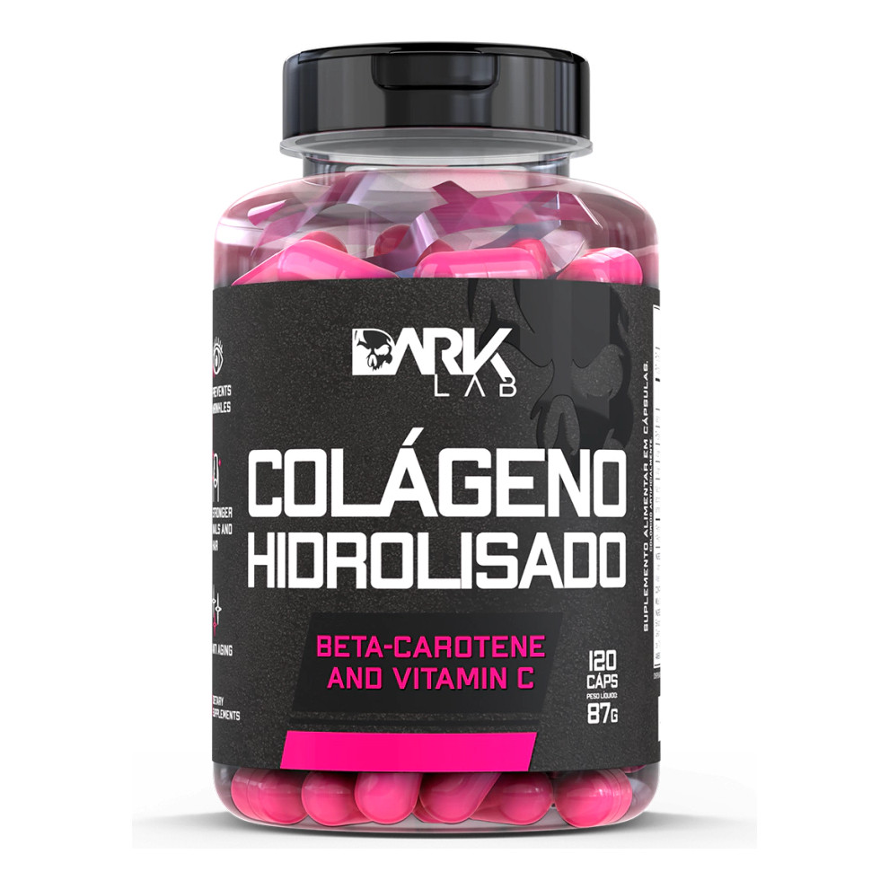 Colágeno Hidrolisado 120 Caps Dark Lab Sabor Sem Sabor — R$ 39,90 em Mercado Livre, 56% OFF