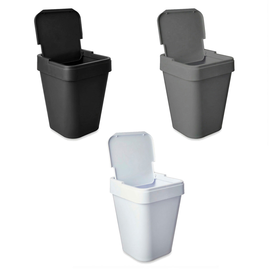 Lixeira Izy 5 Litros com Tampa Cesto de Lixo P/ Cozinha Banheiro Escritório Plástico Resistente Ou em Oferta na Shopee