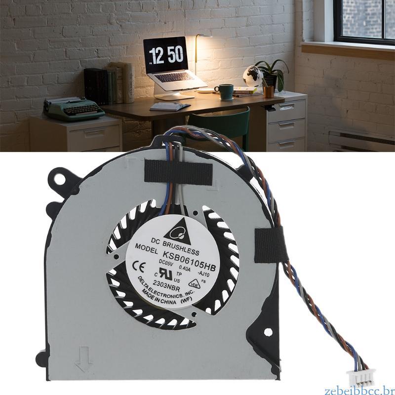 zebeibbcbr GPU Ventilador Resfriamento Laptop Slim Portátil KSB06105HB 5V 0 4A Radiador