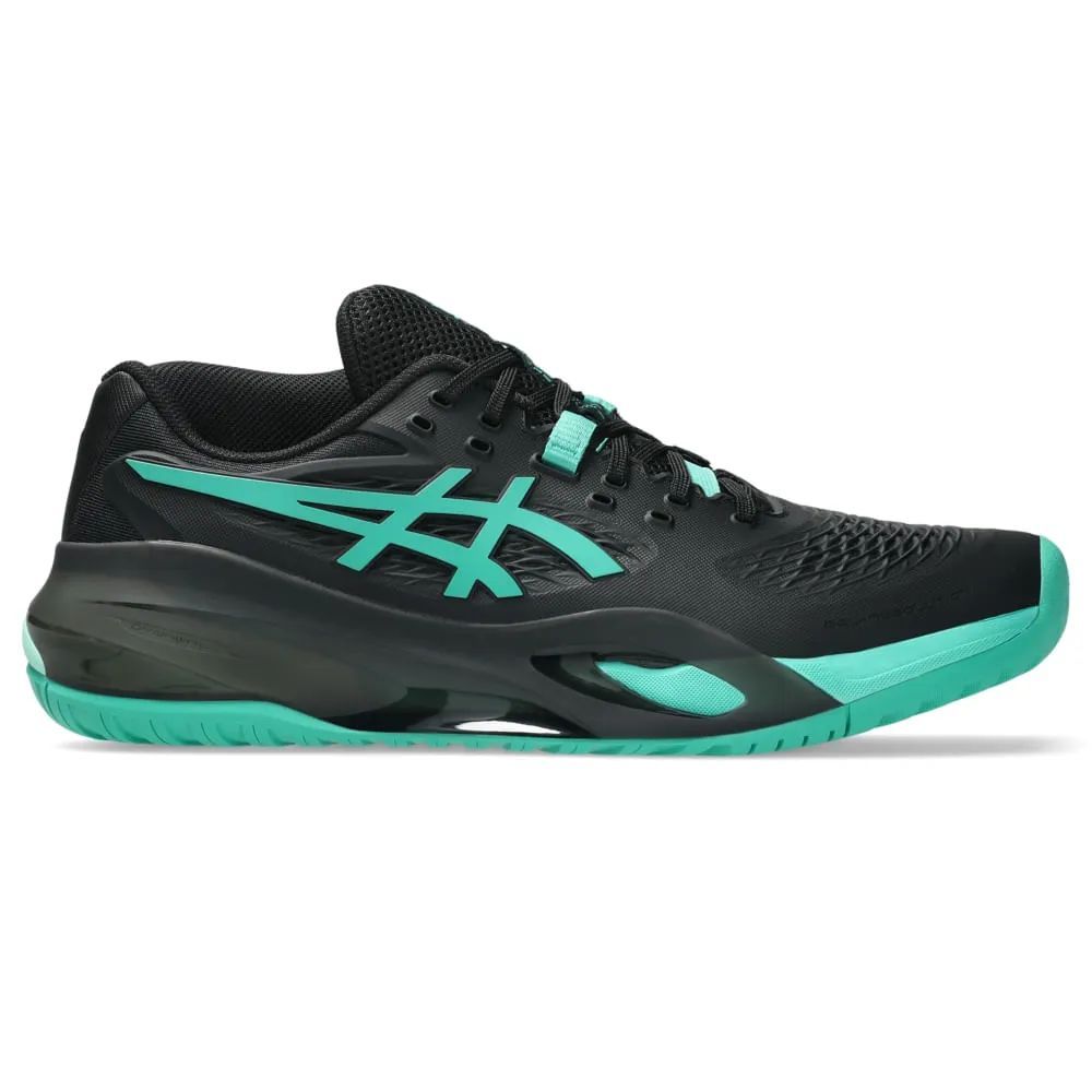 Tênis Asics Gel Resolution X - All Court - Preto e Verde