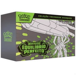BOX COLEÇÃO TREINADOR AVANÇADO ETB MEGA ZYGARDE EX EQUILÍBRIO PERFEITO ME3 POKÉMON TCG BOOSTER CARTA