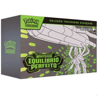 BOX COLEÇÃO TREINADOR AVANÇADO ETB MEGA ZYGARDE EX EQUILÍBRIO PERFEITO ME3 POKÉMON TCG BOOSTER CARTA em Oferta na Shopee