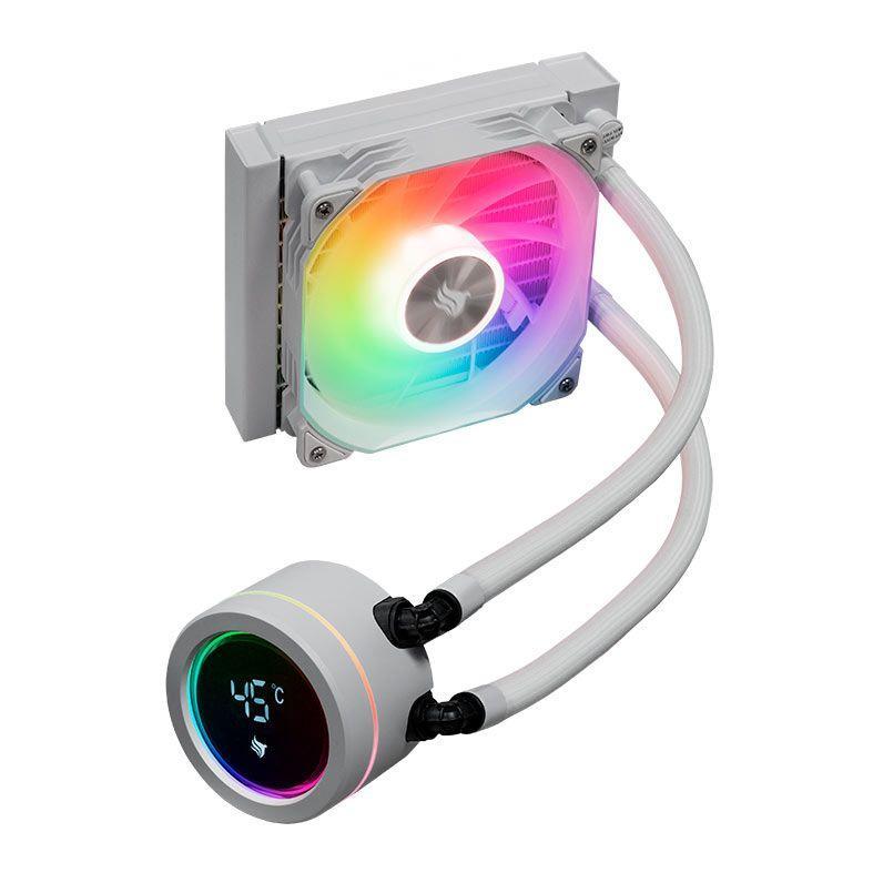 Water Cooler Pichau Aqua 120X, ARGB, 120mm, Branco, PCH-AQA120X-WH01 em Oferta na Shopee