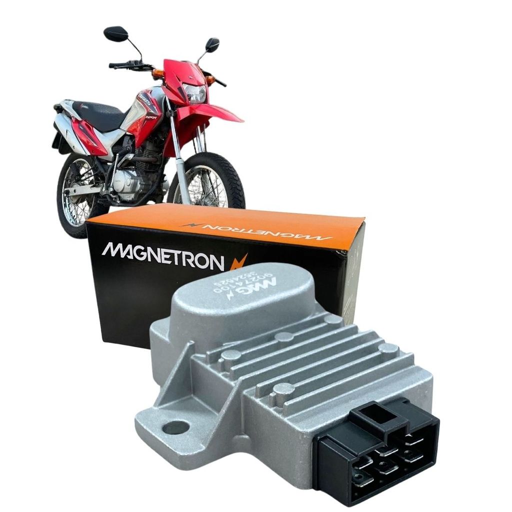 Regulador Retificador 6 Vias Para NXR 150 Bros ES KS ESD 2009 a 2014 90274100 Magnetron