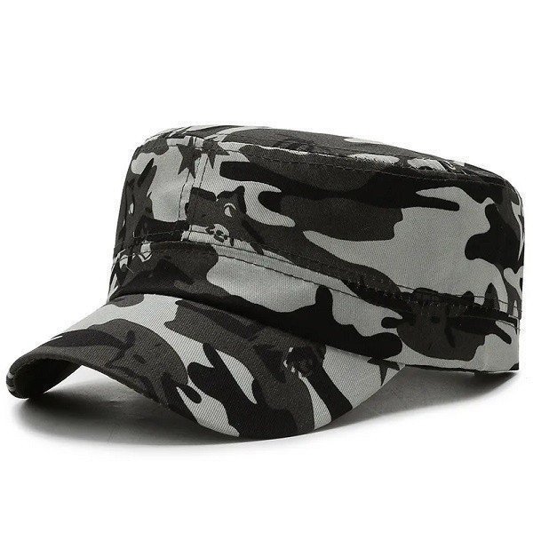 Ajustável Paintboll Camuflagem Militar Quepe Cap Q2IH