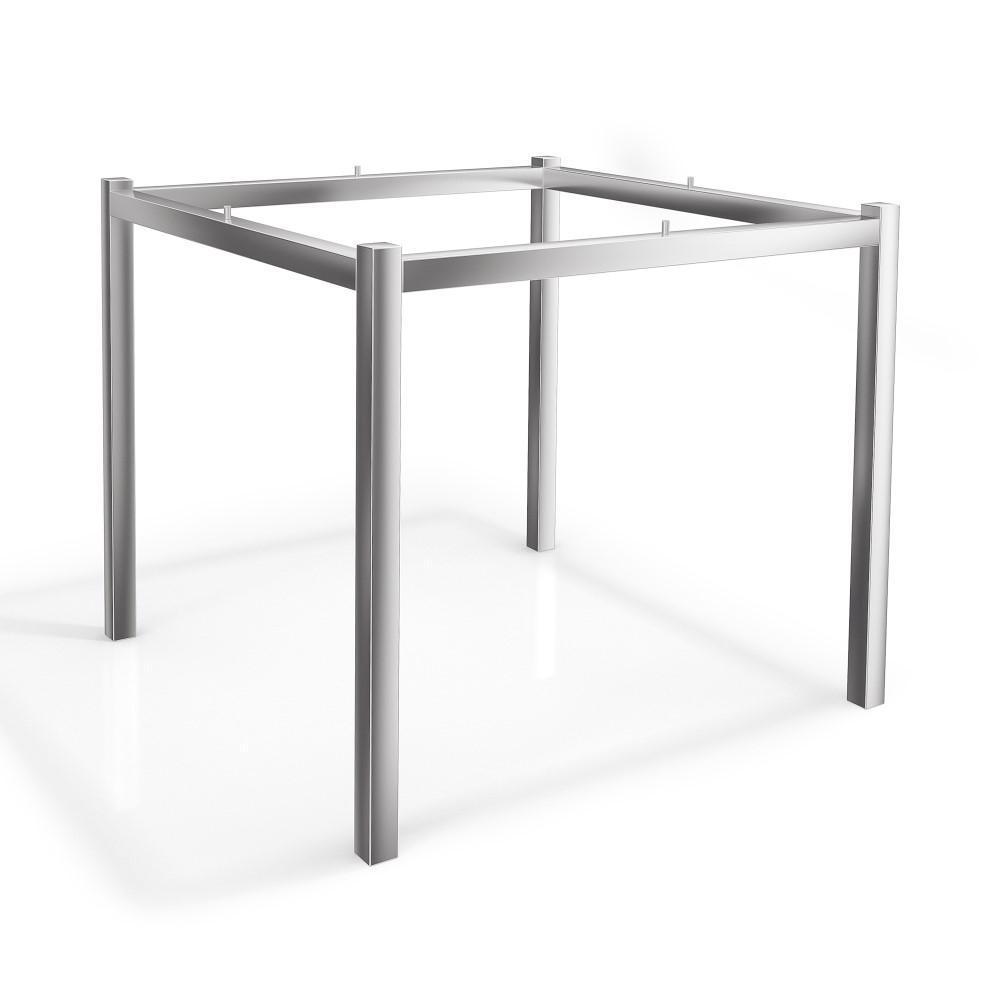 BASE MESA RENO 88CM CROMADO PARA MESA 90CM KAPPESBERG